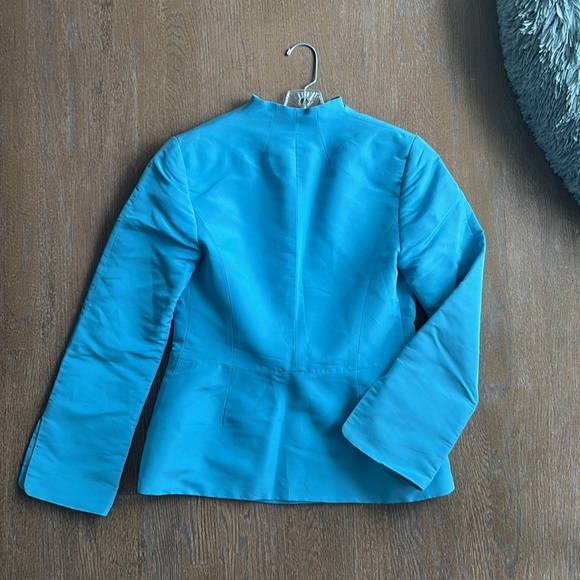 Carolina Herrera New York silk jacket 6 8 - Picture 6 of 9